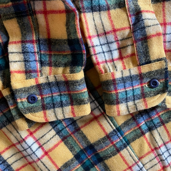 Pendleton Yellow Plaid Flannel Shirt - Picture 6 of 6
